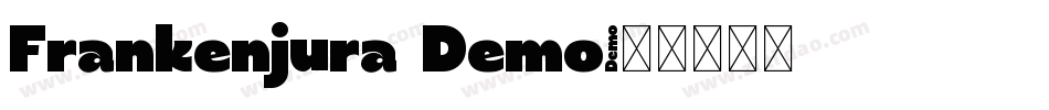 Frankenjura Demo字体转换